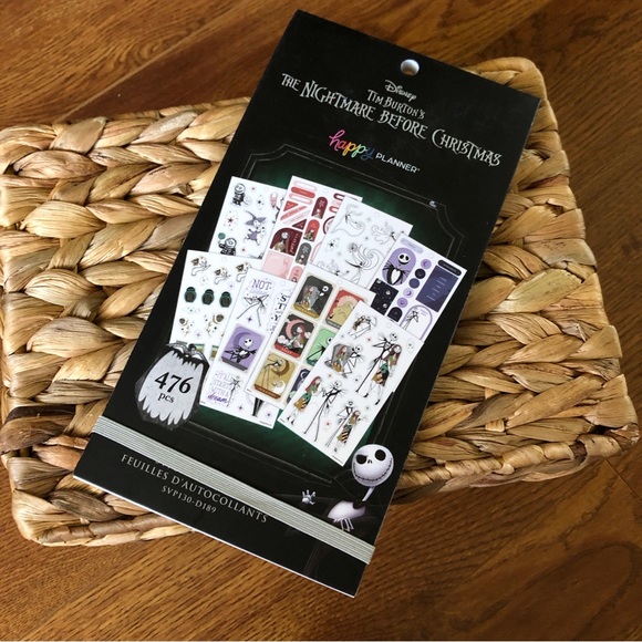 Happy Planner: Nightmare Before Christmas Sticker book - Picture 1 of 8